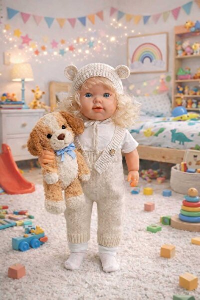 elite by seba 69 Cm Konuşan Defne Bebek Et Bebek