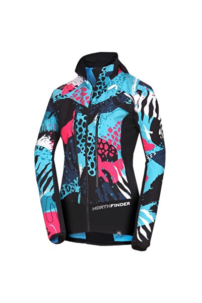 NORTHFINDER Jacheta schi dama Krizna-Negru/Multicolor-M
