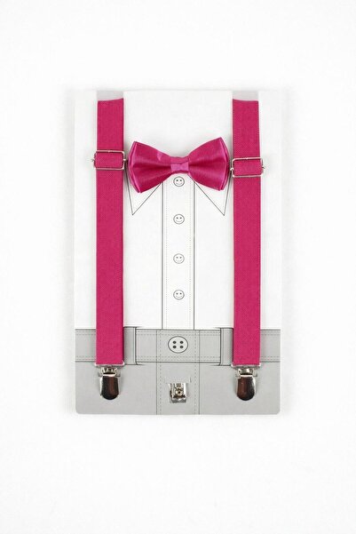 Kuraff Giyim طقم حمالة وربطة عنق للأولاد والبنات للمناسبات الخاصة واليوميات ا...