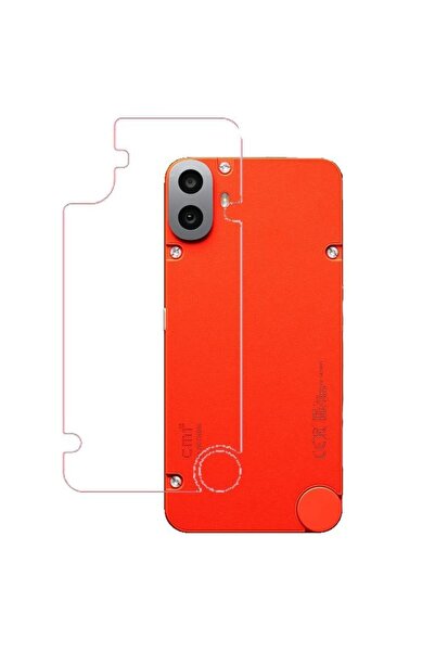 Ecr Mobile CMF Phone 1 Uyumlu MAT Arka Esnek Nano Koruyucu