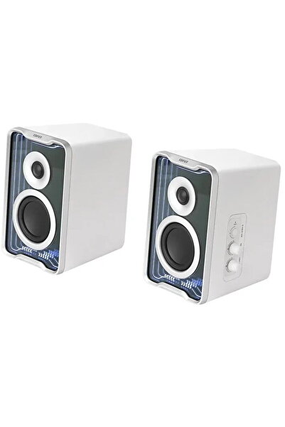 Edifier QR30 Desktop Speakers White Bluetooth, RGB