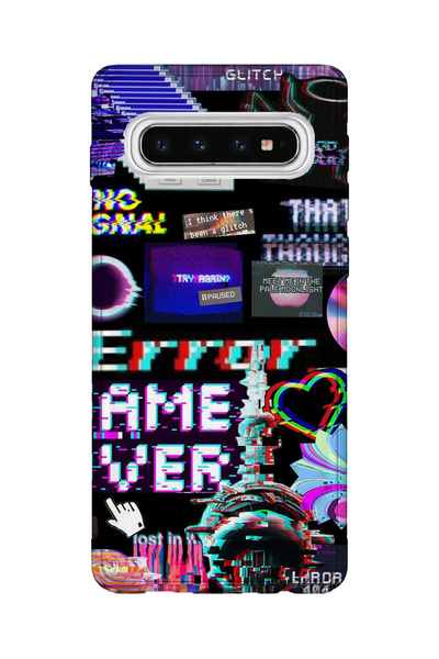 lelia حافظة هاتف شفافة مطبوعة متوافقة مع هاتف سامسونج جالاكسي S10 |   المجموع...