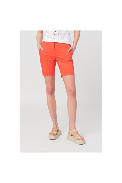 Pegas Casual Short Pants Women Coral L
