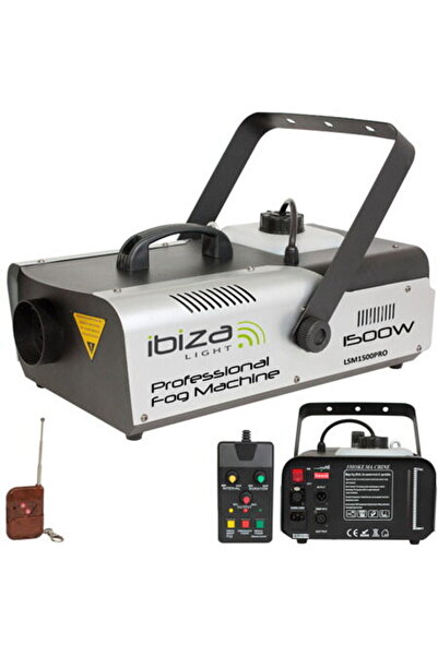 Ibiza Light Mașină de fum profesională 1500W cu telecomandă