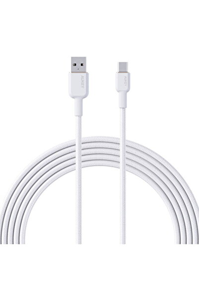 AUKEY Καλώδιο USB-A σε USB-C CB-NAC1 1 μέτρου (λευκό)