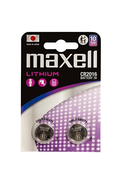Maxell Baterie litiu LITIU CR2016 2 buc. 3V