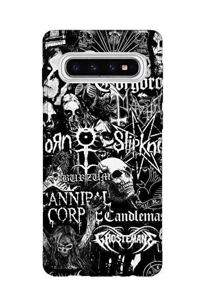 lelia حافظة هاتف شفافة مطبوعة متوافقة مع هاتف سامسونج جالاكسي S10 |   المجموع...