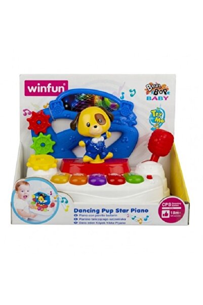 WINFUN Jucarie Pian&minus;Catelusul dansator cu sunete si lumini
