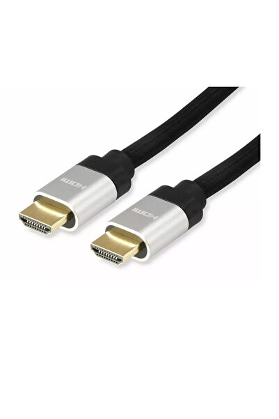 EQUIP HDMI UHS E.Gewebe 2.1 A-A St/St 10.0m 8K60Hz HDR Black