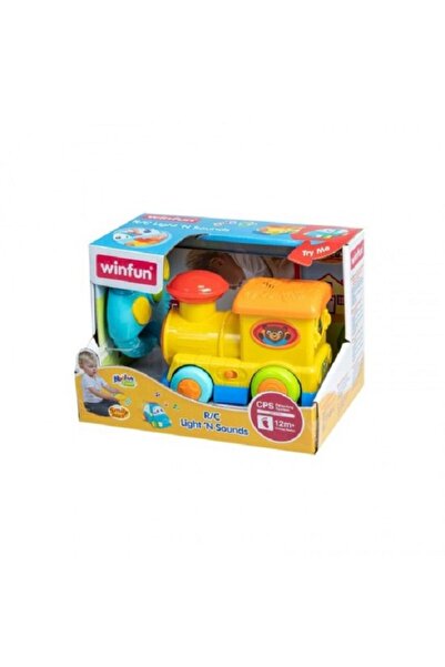 WINFUN Jucarie bebelusi Trenut cu rc sunete si lumini