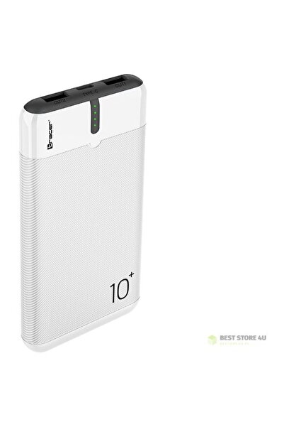Tracer Baterie externă EnerGo 10000mAh alb-negru