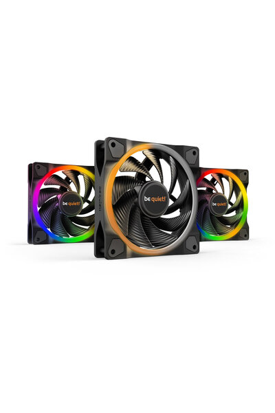 Be Quiet! Pachet LIGHT WINGS cu trei ventilatoare de mare viteză PWM de 120 mm