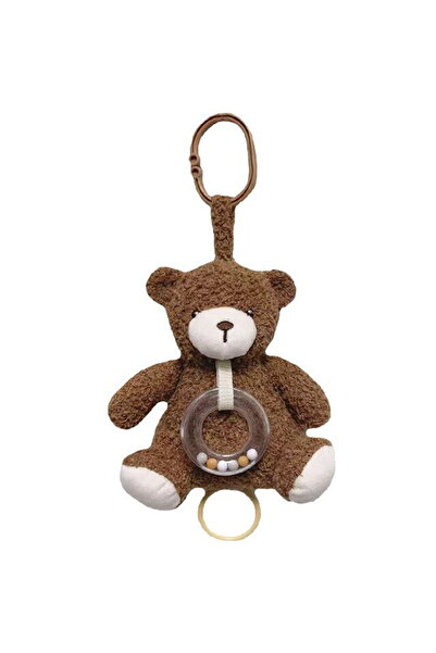 Tulilo Cutie muzicală ursuleț de pluș maro 18 cm