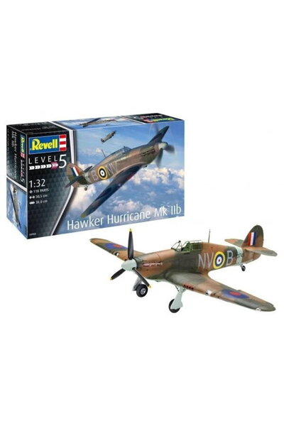 REVELL Σχήμα Αεροπλάνο Hawker Hurricane IIB 1/32