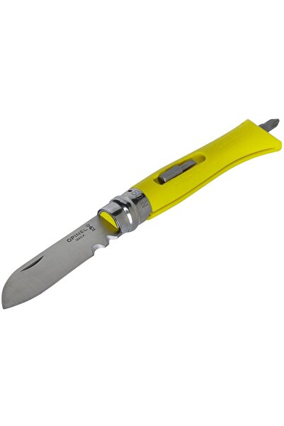 Opinel Briceag de buzunar nr. 09 cu set de biți galbeni