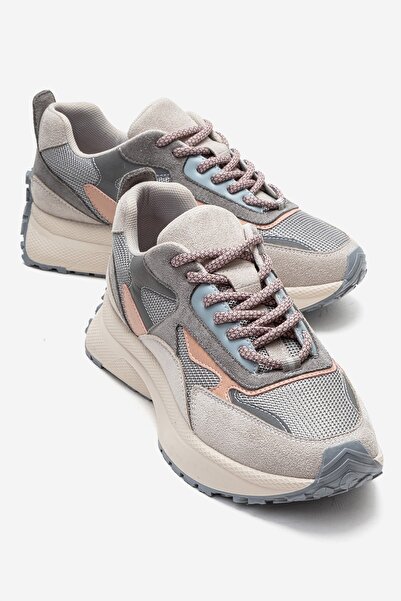 LuviShoes PREMIA Buz Multi Cilt Kadın Sneaker