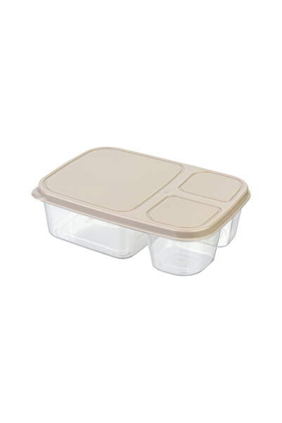 Cosiness Rectangular 3-Compartment Storage Container