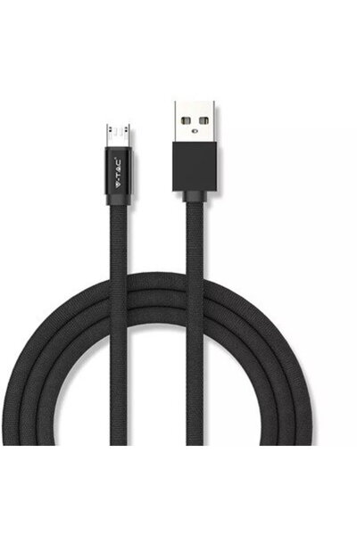V-TAC MICRO USB CABLE 1M RUBY EDITION - BLACK