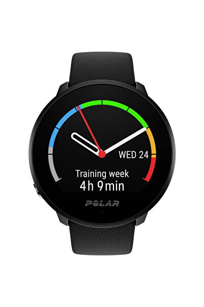 POLAR Ceas inteligent Unite Black S-L cu curea din silicon