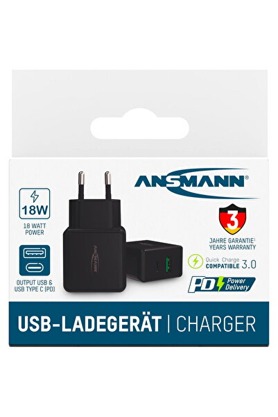 ANSMANN Φορτιστής σπιτιού HC 218 PD