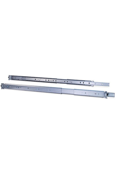 Inter-Tech Set șină telescopică 26" 1U 650 mm argintiu