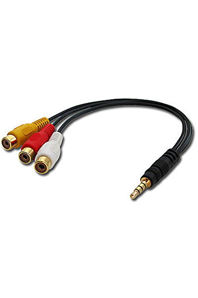 LİNDY Adaptor AudiVideo 3.5-3 xRCA