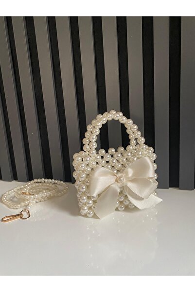 Hümzeyy home İnci fiyonklu çocuk çantası özel tasarım ölçü koltuk örtüsü ile ...