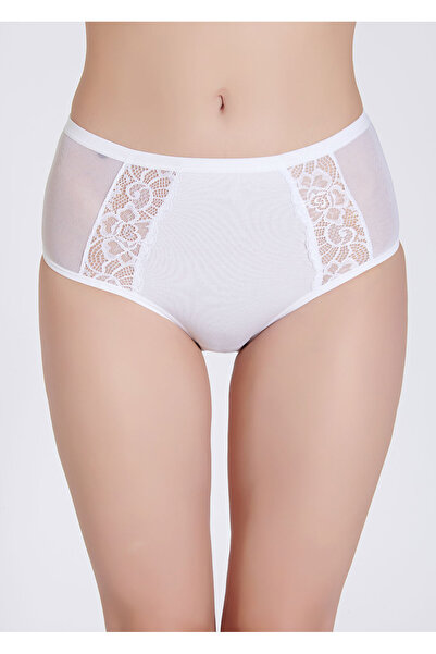 Belinay 3028 Tulle Lace Detailed High Waist Women's Panties