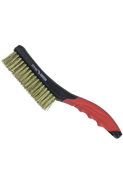 Generic Wire Brush - 5 Rows (2001P21)/ 4 Rows (2001P22), Brass, 180 mm (2001P...