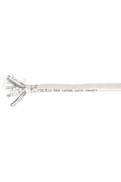 EQUIP Cablu de rețea Cat6A S/FTP 4P23 100.00m gri LSZH
