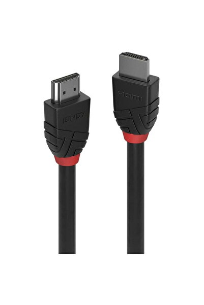 LİNDY Cablu HDMI de mare viteză, linie neagră, 15 m