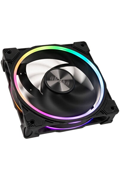 Akasa Ventilator SOHO AR adresabil-RGB, negru - 120 mm