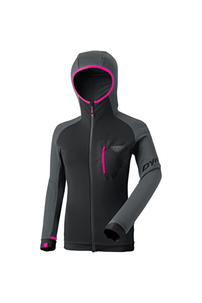 DYNAFIT Women's Radical Polartec Jacket-Grey/Black-42/36