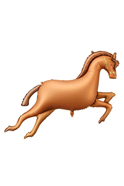 PartyBalloons Balon folie în formă de cal - culori mixte