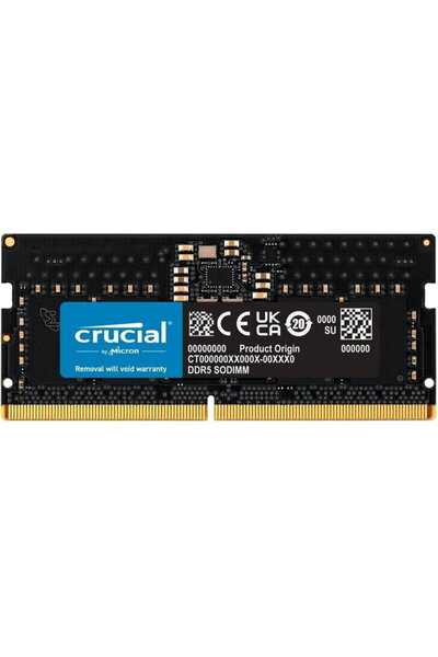 Crucial Memorie RAM pentru laptop CT8G56C46S5T - 8 GB - DDR5 5600 SO-DIMM CL4...