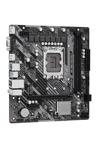 ASROCK ASRock H610M-HDV/M.2 R2.0 motherboard, Intel H610, LGA 1700, mATX