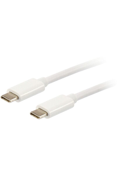 EQUIP Cablu USB 3.2 C -> C plat. Oțel/Oțel 2.00m 3A 4K/60Hz cu înveliș în pun...