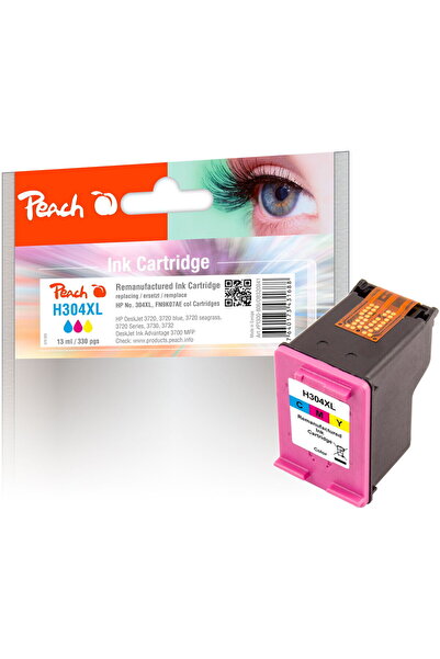 Peach Съвместима резервна касета за HP No.304XL N9K07AE цветна