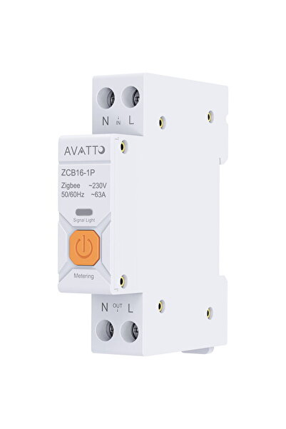 Avatto Întrerupător de circuit inteligent ZigBee ZWCB16