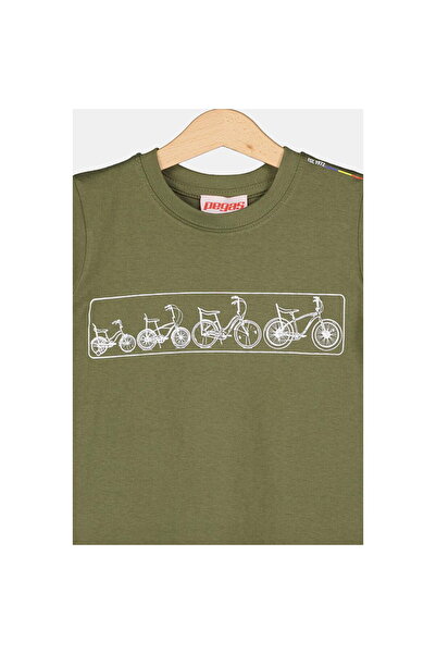 Pegas TRICOU MULTIBIKĂ COPII KAKI-10