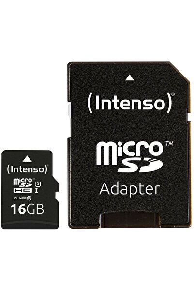 Intenso microSDHC 16GB Class 10 UHS-I Professional Memory Card