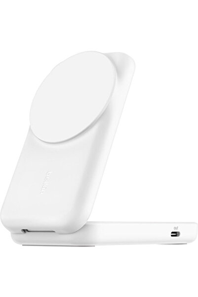 Belkin УлтраЧардж 25W Qi2 магнитен 2-в-1 Лад.клав.б.с. WIZ038kqWH