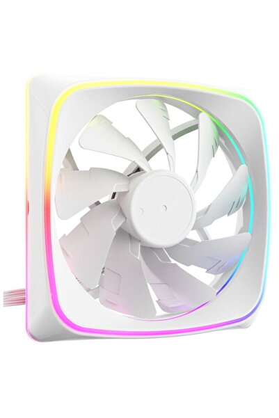 SHARKOON Lumini pentru ventilatoare, PWM, RGB, 120 mm alb