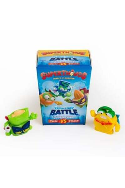 SuperZings Set 2 Figurine Superthings MicroCreaturi Kazoom Power Battle, Erou...