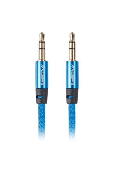 Lanberg Minijack Cable 3.5 mm M/M 3 Pins 3 m Blue