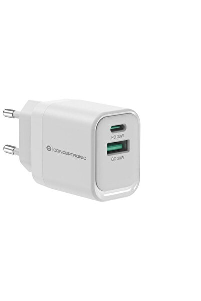 CONCEPTRONIC Încărcător ALTHEA 19 W 33 cu 2 porturi, 33 W GaN, USB PD