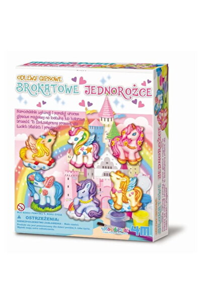 4M Creative Toy Gypsum Castings - Brocade Unicorns