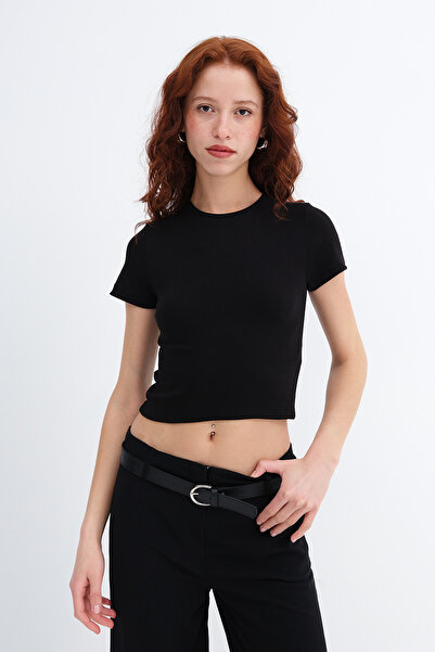 Addax Crew Neck Basic T-Shirt P1430