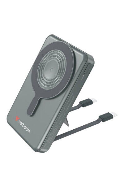 Verbatim Charge'n'Go Power Bank 2C & Display 10000mAh grey