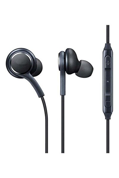 Generic Wired Headphones For Samsung Galaxy S9 / S8 / S8 Plus Black